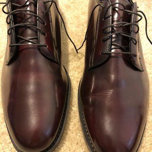 Not 4 Sale Floreshiem Burgundy Plain 100% Leather10.5 See Desc. for Measurement